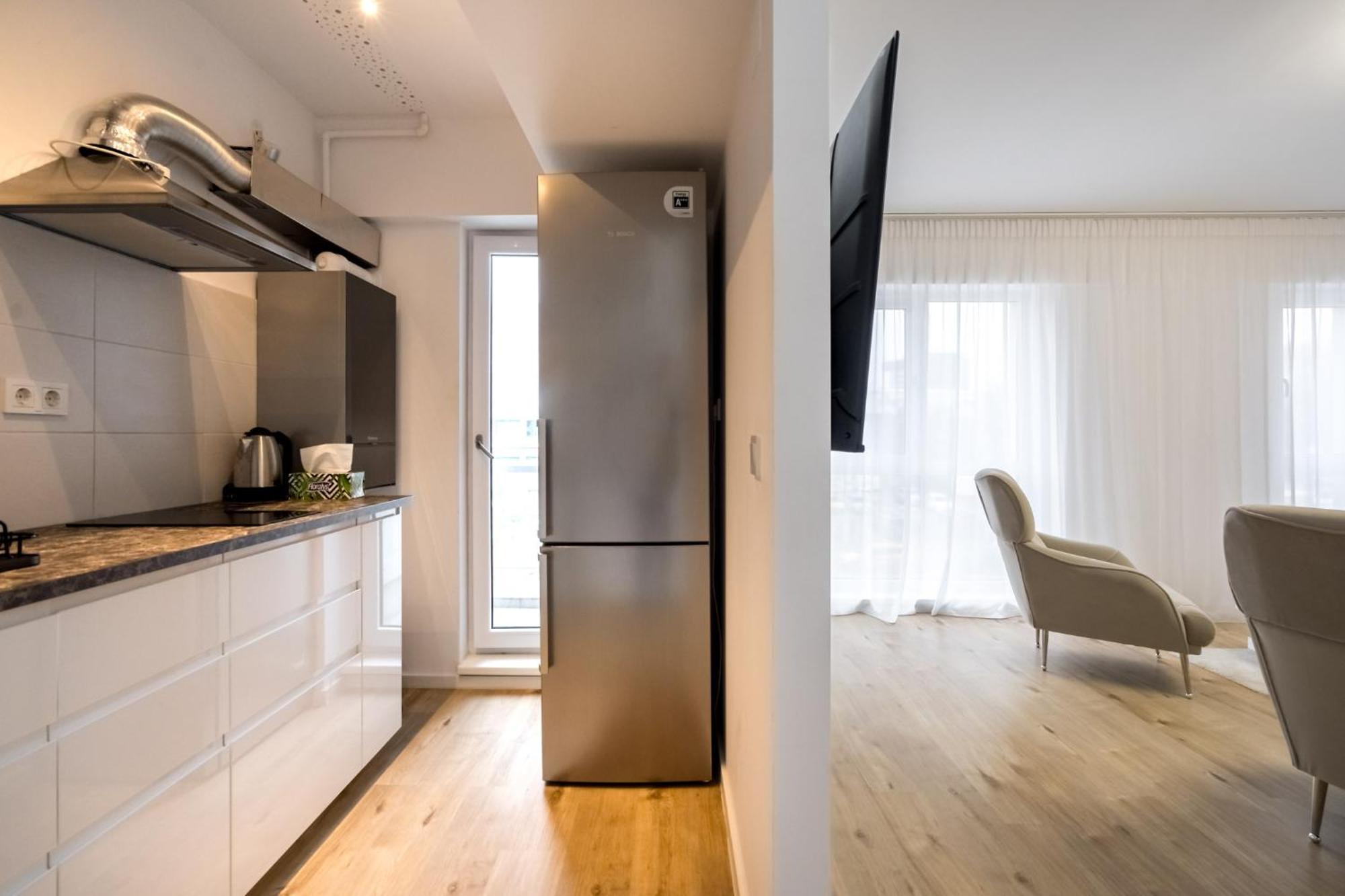Breeze - Modern Escape In Pipera Leilighet Bucureşti Eksteriør bilde
