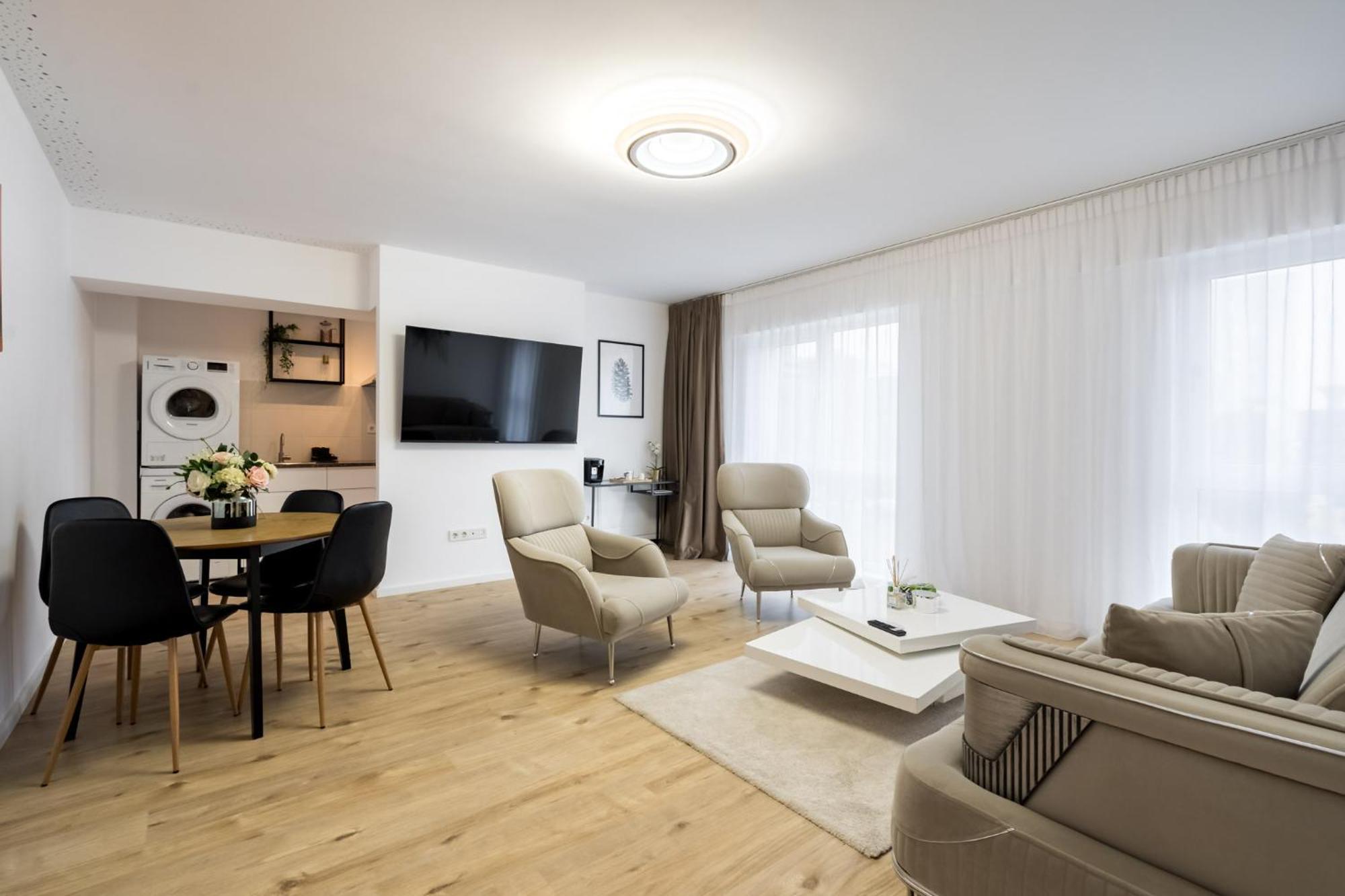 Breeze - Modern Escape In Pipera Leilighet Bucureşti Eksteriør bilde